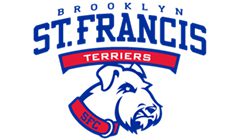 A logo of the brooklyn st. Francis terriers